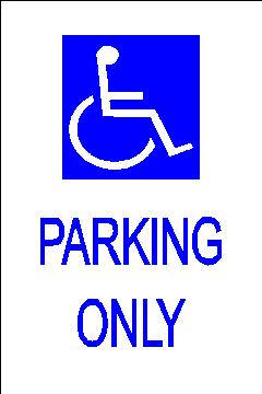 disabled sign